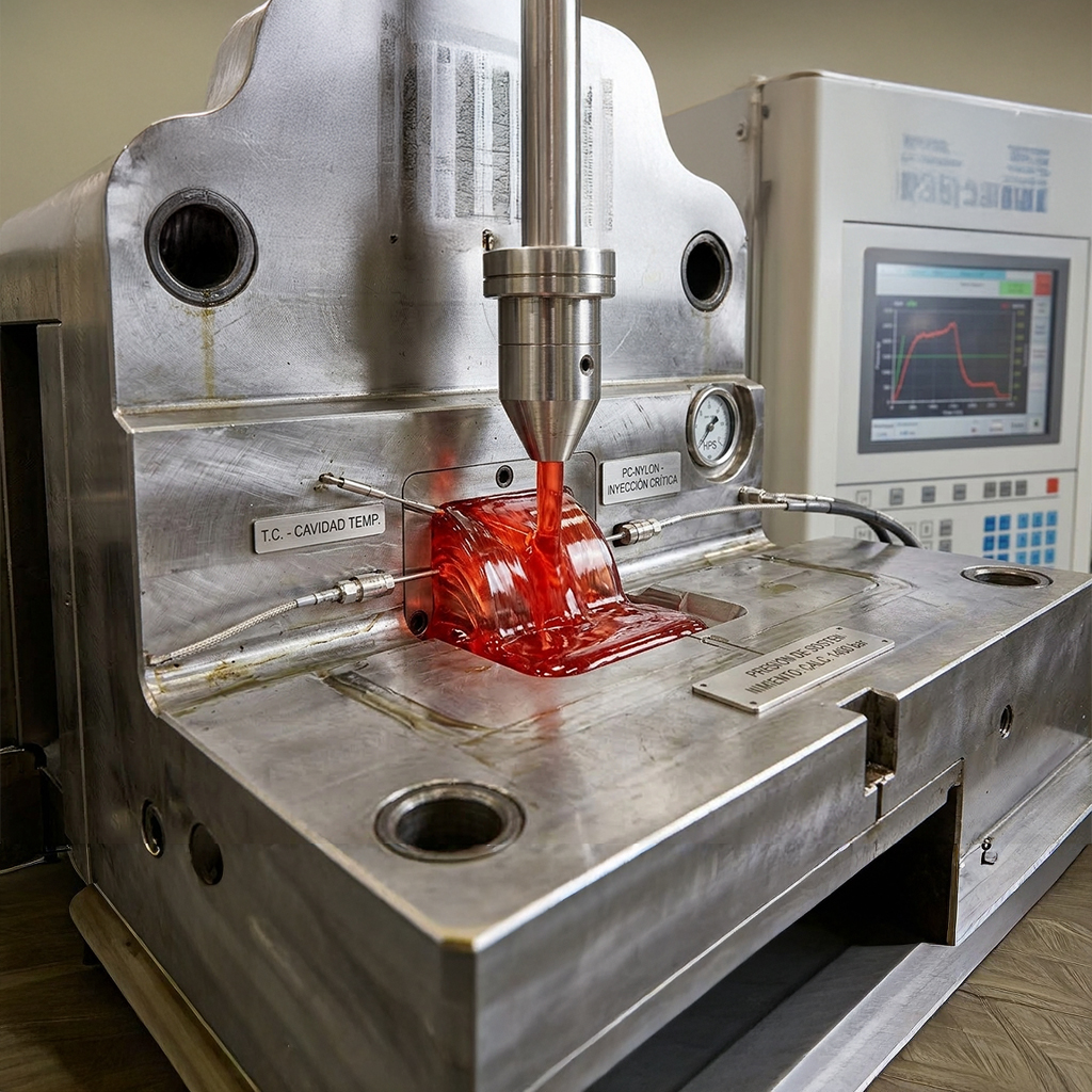 servicio de inyección de plástico